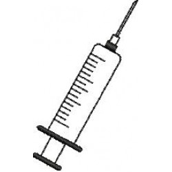 Stickdatei - Spritze